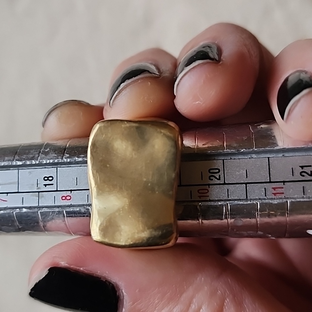 Cashmere Cactus Divinity Brass Ring - Picture 7 of 9